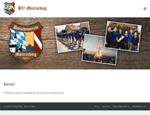 Tablet Screenshot of bv-mintraching.de